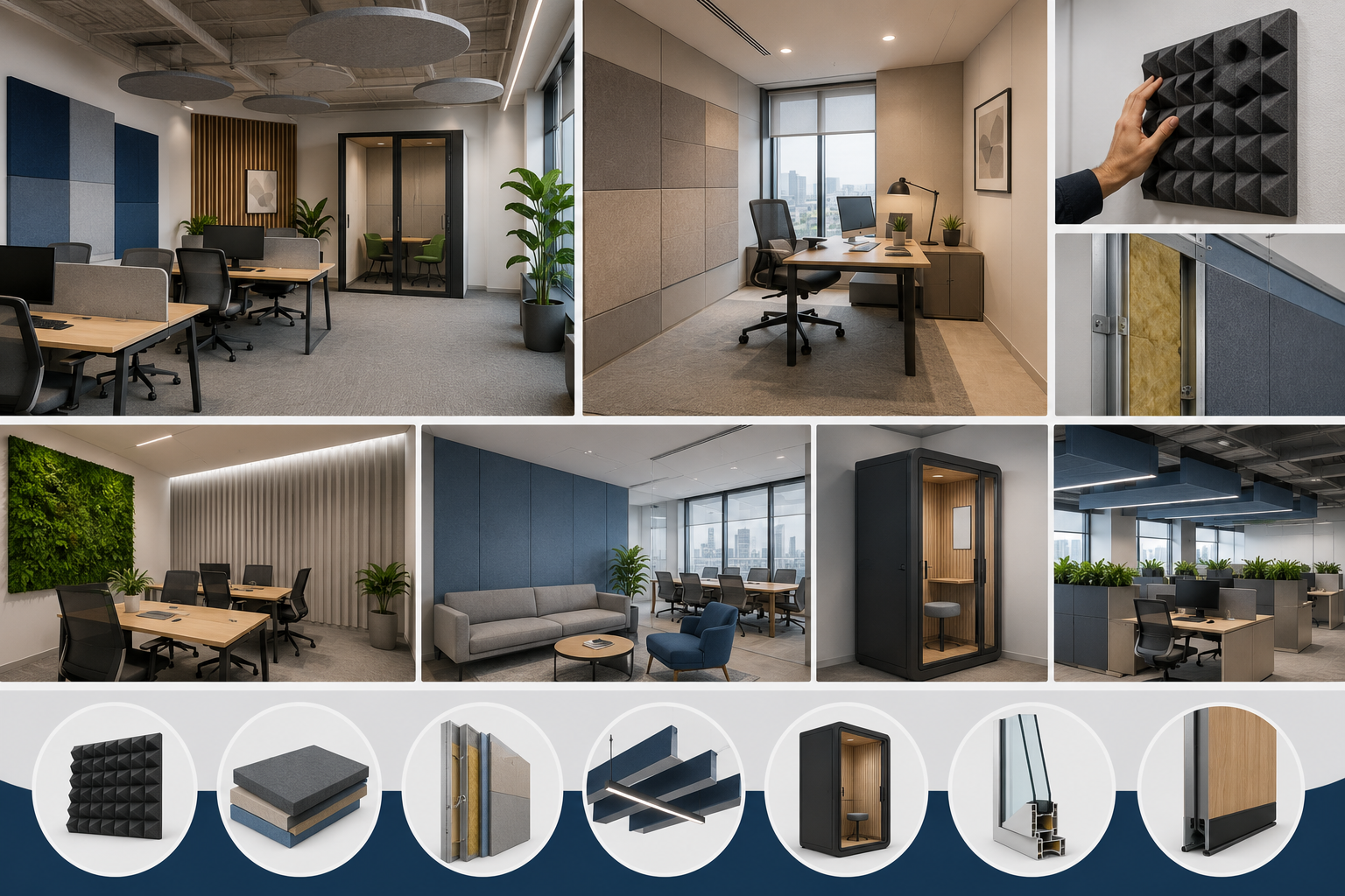 How to soundproof an office guide